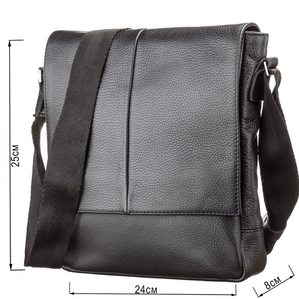 Сумка мужская Черная (SHVIGEL) Киев - изображение 14