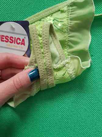 Жіночі стринги бежеві 42 розмір (стегна до 90см), матеріал не вказано Київ