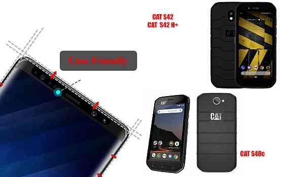 Защитное стекло HyperGlass Pro для CAT S42, S42 H+, S48c – максимальная чувствительность и защита Киев