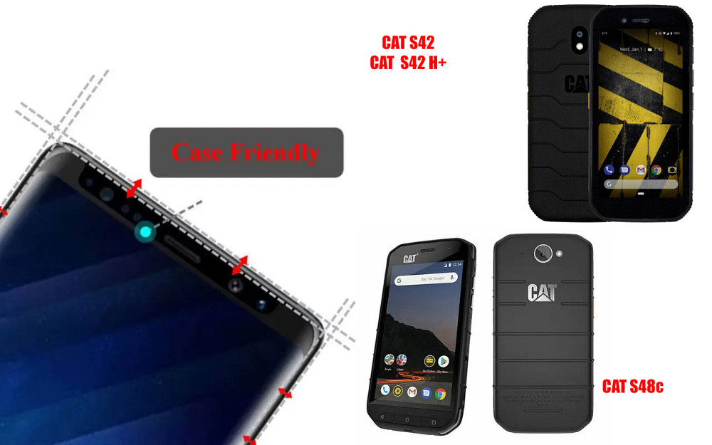 Защитное стекло HyperGlass Pro для CAT S42, S42 H+, S48c – максимальная чувствительность и защита Киев - изображение 4
