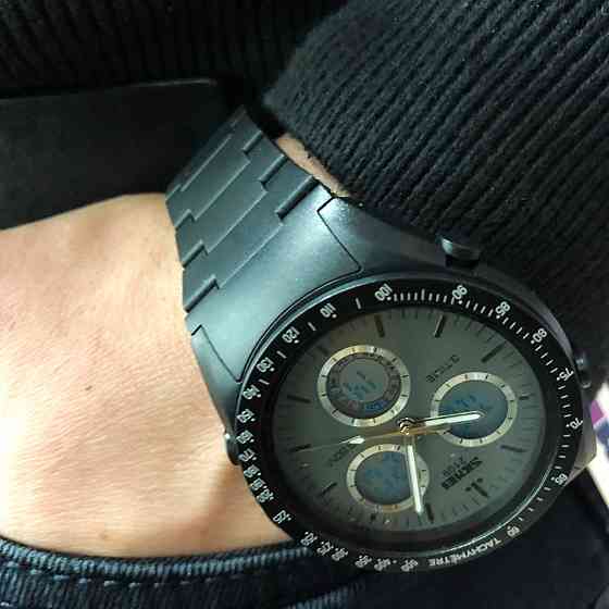 Годинники чоловічі кварцово-електронні спортивні SKMEI 2109BK, Годинники спортивні спорт MH-36 Львів