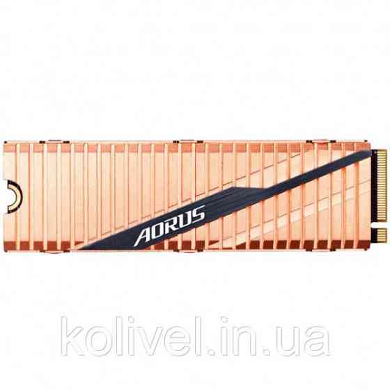 SSD 1Tb Gigabyte AORUS M.2 2280 NVMe Gen4 PCIe 4.0 x4 3D NAND TLC (GP-ASM2NE6100TTTD) Киев