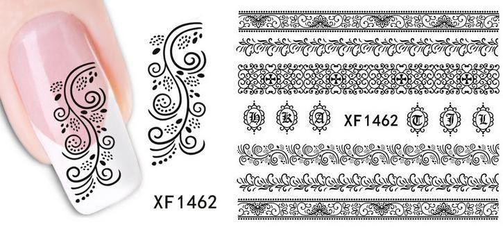 Наклейки для нігтів XF1462 Київ - фото 2