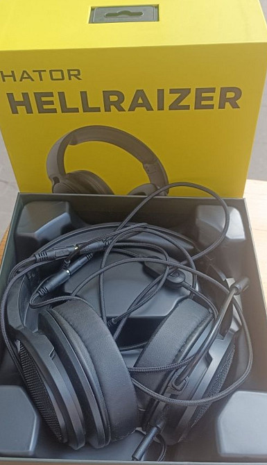 Наушники,игровая гарнитура Нator Hellraizer. Харьков - изображение 1