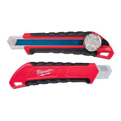 Нож монтажный Milwaukee выдвижной HEAVY DUTY, 18мм (48221961) Винница