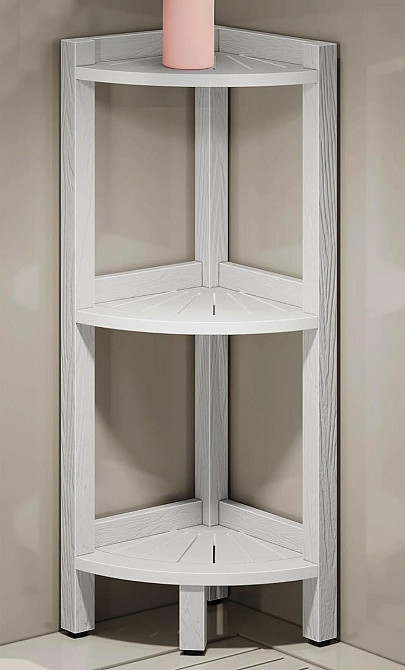 Стеллаж угловой для ванной 