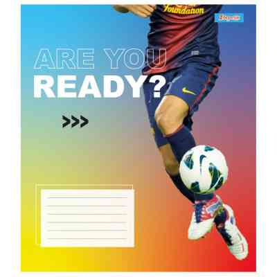 Тетрадь 1 вересня А5 1В Are you ready 48 листов линия (767374) Винница