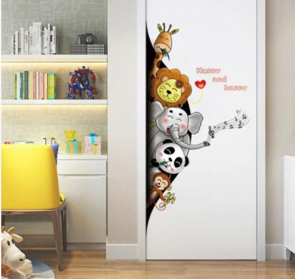 Наклейка декоративная детская Зверята Киев - изображение 6
