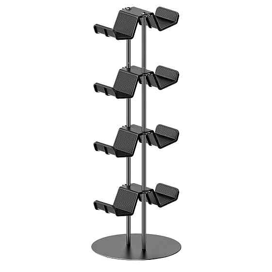 Шафа 19" 42U, 610х1055 мм (Ш*Г), посилена, перфоровані двері (66%),чорна Київ