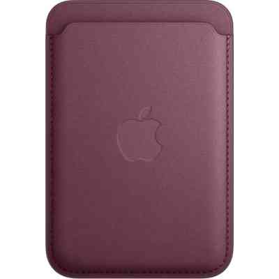 Чехол для мобильного телефона Apple iPhone FineWoven Wallet with MagSafe Mulberry (MT253ZM/A) Винница