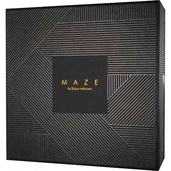 Портупея с кольцом на шее MAZE Bijoux Indiscrets бежевая, OS Sex Aura Киев