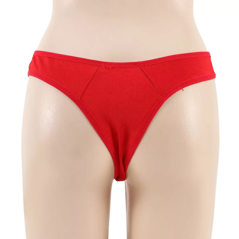 Мужские стринги з сеткой one size черно-красный Киев - изображение 3