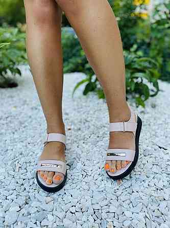 Kentro Босоніжки жіночі KENTO 3225/1 пудра (літо, шкіра натуральна) (3733) Коломия