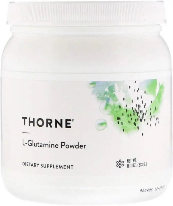 L- глютамін в порошці Thorne L-Glutamine 513 гр Київ - фото 1