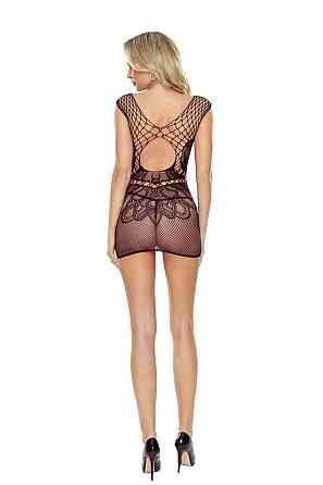 Бодистокінг Passion BS111 One Size, black Sex Aura Київ