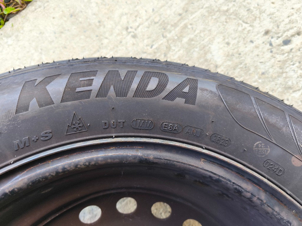 Диск колесний металевий з шиною Kenda 195/65 R15 Renault Kangoo 2008-2021 Ковель - изображение 3