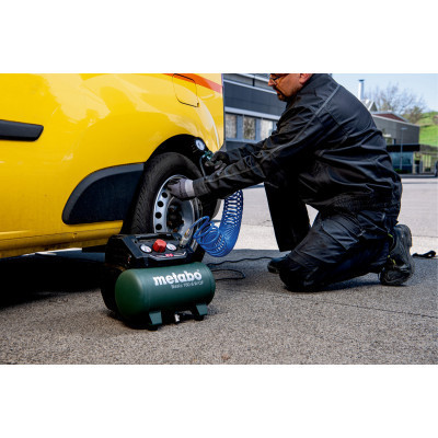 Компресор Metabo BASIC 160-6 W OF безолійний, 900Вт, 6л, 160л/хв, 8бар (601501000) Вінниця - фото 4