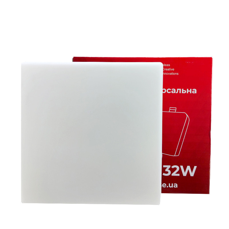 Врізний світильник квадрат квадрат 32 Вт 6500К Ø60-190 Київ - фото 1