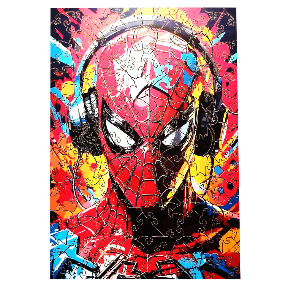 Фигурный пазл из дерева 