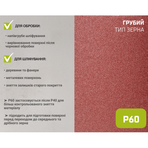 Наждачний папір на тканинній основі, 200мм х 50м, зерно 60, Alloid Одеса