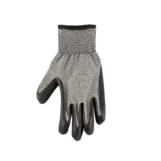 Рукавички 34016 антипоріз трикотаж латексне покриття неповний облив р.10(XL) сірий ДКГ Житомир