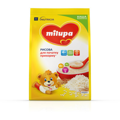 Детская каша Milupa Рисовая 170 г (5900852930058) Винница - изображение 6