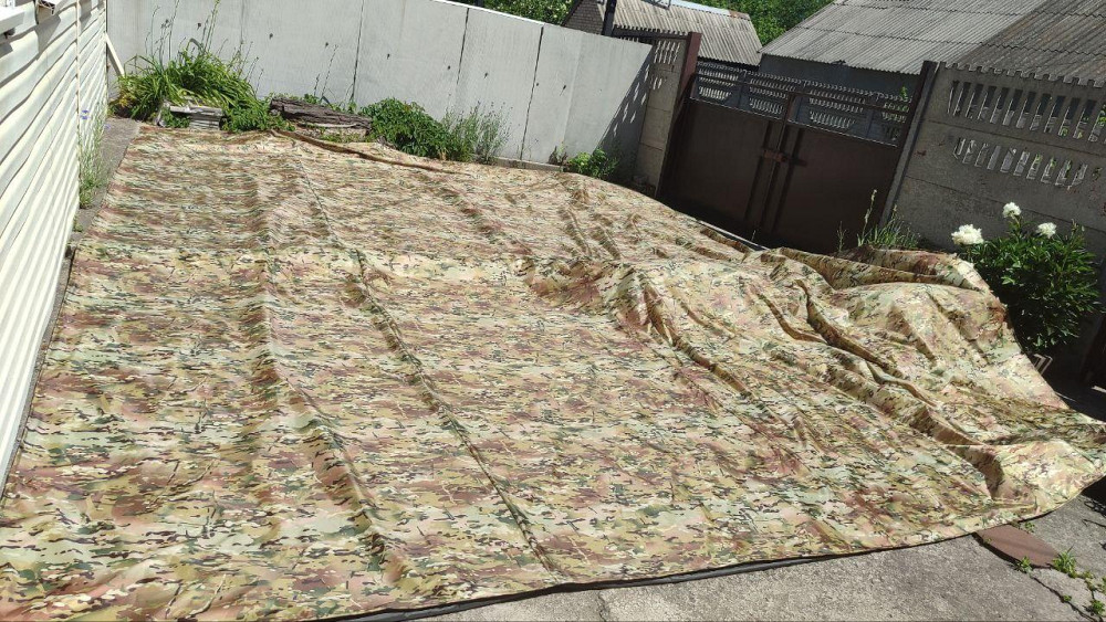 Тент антитепловізор на гарячу техніку, накидка анти тепловізор, захист від тепловізора, анти дрон Днепр - изображение 5