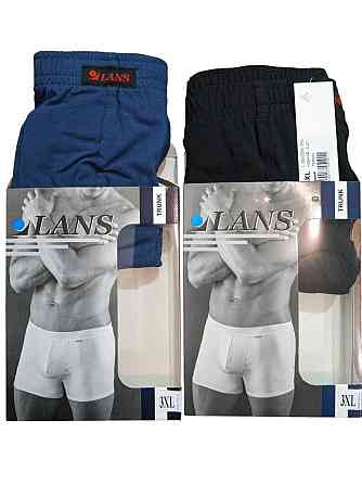 Мужские трусы транки Lans однотонные Lans 06/005 L Киев