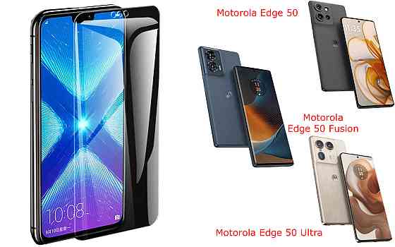 Защитное стекло NeoGlass для Motorola Edge 50, Edge 50 Fusion, Edge 50 Ultra – ультрапрозрачное и устойчивое Киев