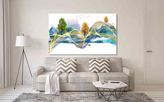 Картина холст в гостиную / спальню  Природа ліс   MLP_185 80x120 см Киев