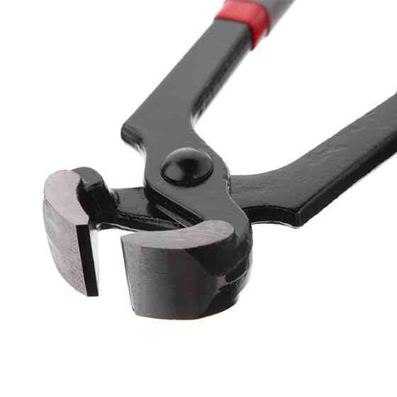 Кліщі торцеві для цвяхів, 180мм, C45, двошарові рукоятки INTERTOOL HT-0165 Київ