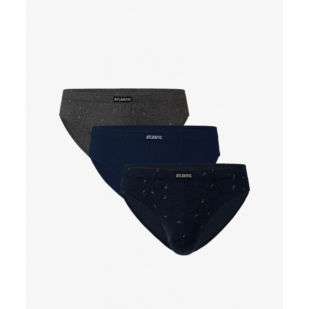 Трусы мужские спорт (3шт.) ATLANTIC 3MP-100 L Киев - изображение 1