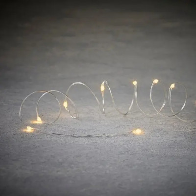 Гірлянда Luca Струна срібна, 8 м, теплий білий (8718861853186) Вінниця - фото 1