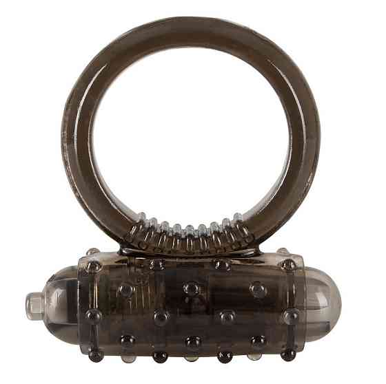 Ерекційне кільце - Vibro Ring Dark Silicon Sex Aura Київ