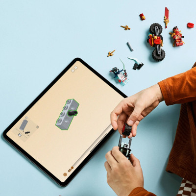 Конструктор LEGO NINJAGO Швидкісна гонка Кая на мотоциклі (71838) Вінниця - фото 6