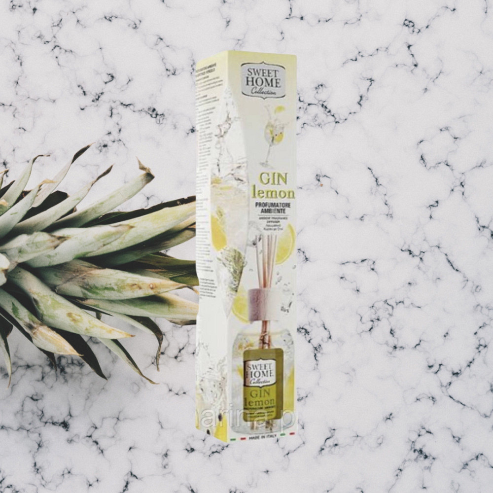 Аромадиффузор Sweet Home Collection Gin Lemon Diffuser Лимонный джин, 100 мл Виноградов - изображение 1