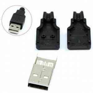 Штекер USB-A с разборным корпусом Полтава