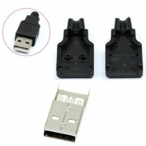 Штекер USB-A с разборным корпусом Полтава - фото 1