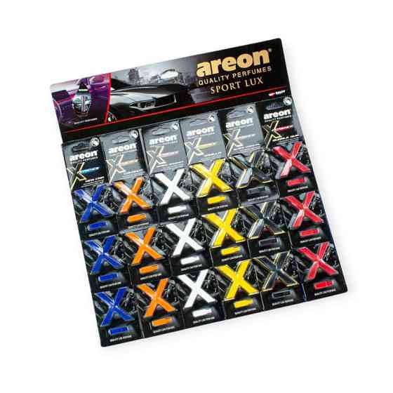 Ароматизатор на обдув буква x areon xperience mix (планшет) 18шт Мукачево