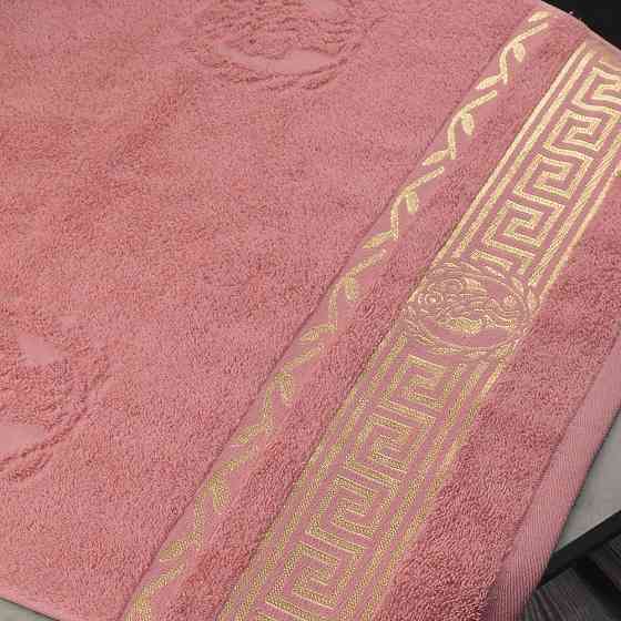 Банное махровое полотенце GM Textile 70х140см Caesar 450г/м2 (Лососевый) Сумы
