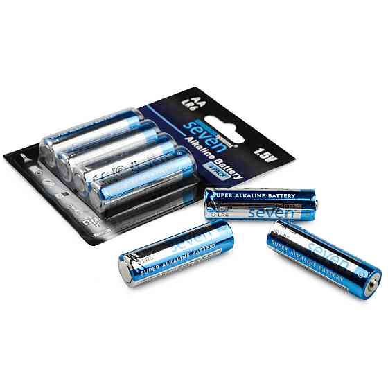 Батарейки SEVEN LR6 AA 1.5V 4 шт Київ