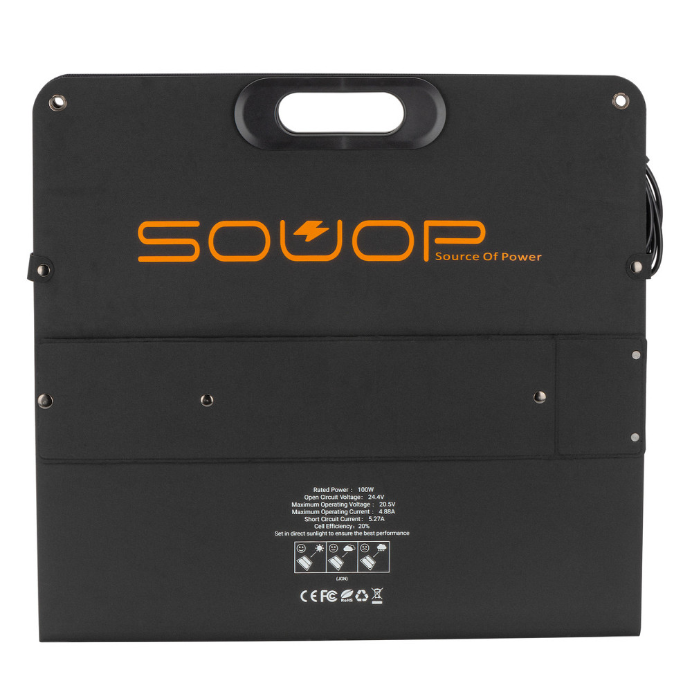 Складная солнечная панель SOUOP PV-100×1 18V/100W Киев - изображение 6