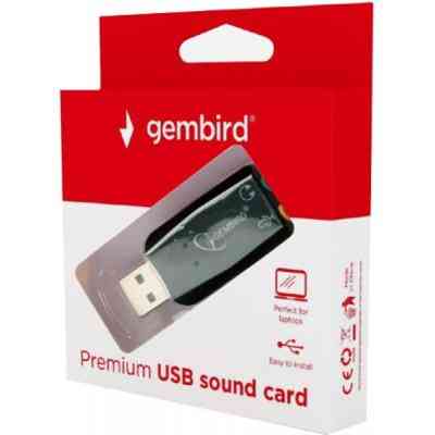 Переходник USB2.0-Audio Gembird (SC-USB2.0-01) Винница