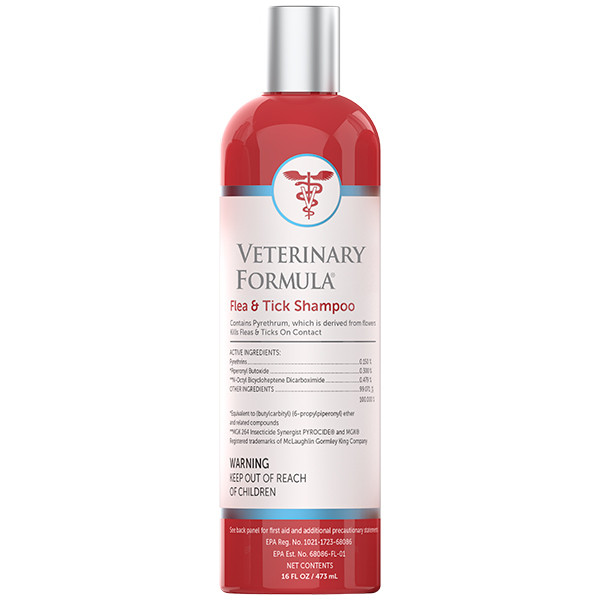 Veterinary Formula CC Flea&Tick Shampoo ВЕТЕРИНАРНАЯ ФОРМУЛА ШАМПУНЬ ОТ БЛОХ И КЛЕЩЕЙ для собак и котов Киев - изображение 1