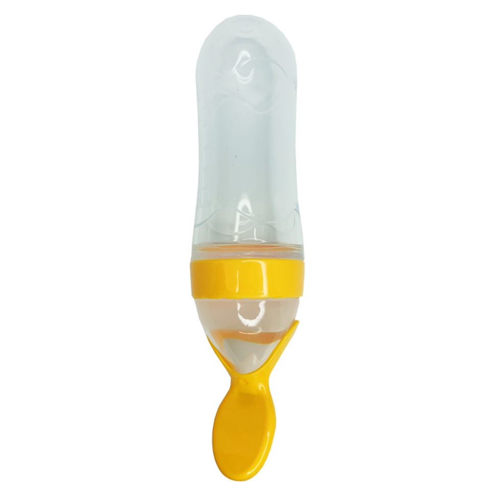 Ложка-контейнер для першого прикорму MGZ-0112(Yellow) 90 мл Вінниця - фото 1