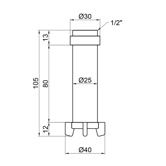 Фільтрувальний картридж Thermo Alliance Standart для самопромивного фільтра (1/2", 3/4") TAS127FW1520 Київ