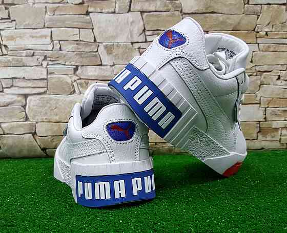 Женские кожаные кроссовки Puma Suede Platform Trace 