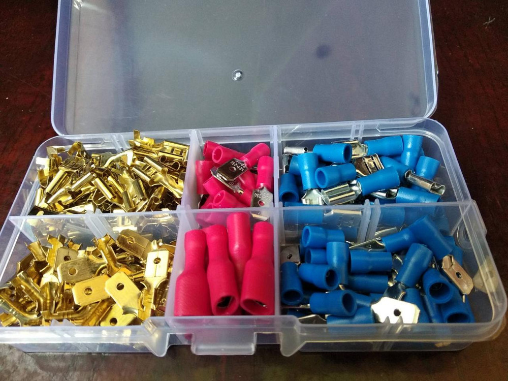 Набор наконечников кабельных 6,3мм (185 пр.) Тип 9 Полтава - изображение 1