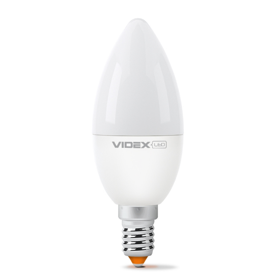Лампа LED C37e 3,5W E14 3000K 220V Videx Житомир