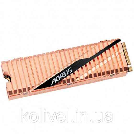SSD 1Tb Gigabyte AORUS M.2 2280 NVMe Gen4 PCIe 4.0 x4 3D NAND TLC (GP-ASM2NE6100TTTD) Киев